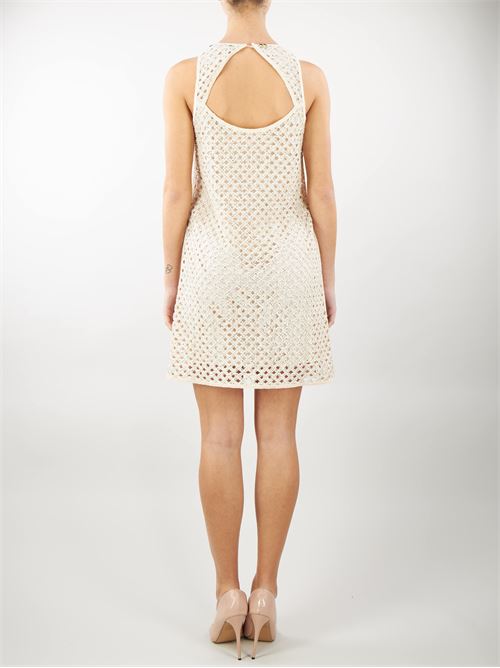 Short mesh dress with embroidery Twinset TWIN SET |  | TP244011308